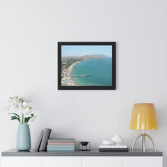 Paradise Bay from Krapust Castle,Cudak,Novie Cvit ,Crimea Framed Poster