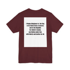 GOD Family Country Service Duty Honor Unisex Jersey Short Sleeve Tee