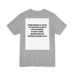 GOD Family Country Service Duty Honor Unisex Jersey Short Sleeve Tee