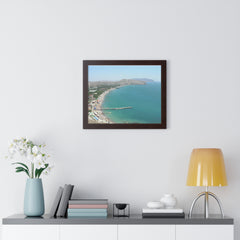 Paradise Bay from Krapust Castle,Cudak,Novie Cvit ,Crimea Framed Poster