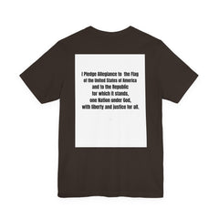 GOD Family Country Service Duty Honor Unisex Jersey Short Sleeve Tee